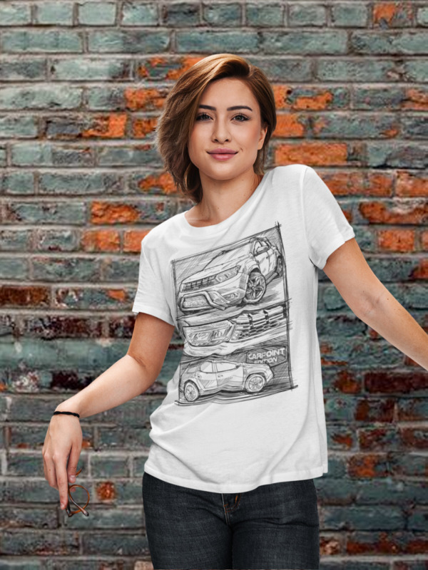 Damen T-Shirt Gildan Dacia Duster Carpoint Edition picture