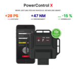 Chiptuning PowerControl X für alle Dacia Modelle bis zu +30% mehr Leistung, mehr Drehmoment