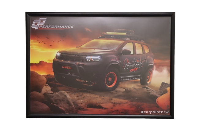 Poster Plakat Dacia Duster Carpoint Performance Offroad